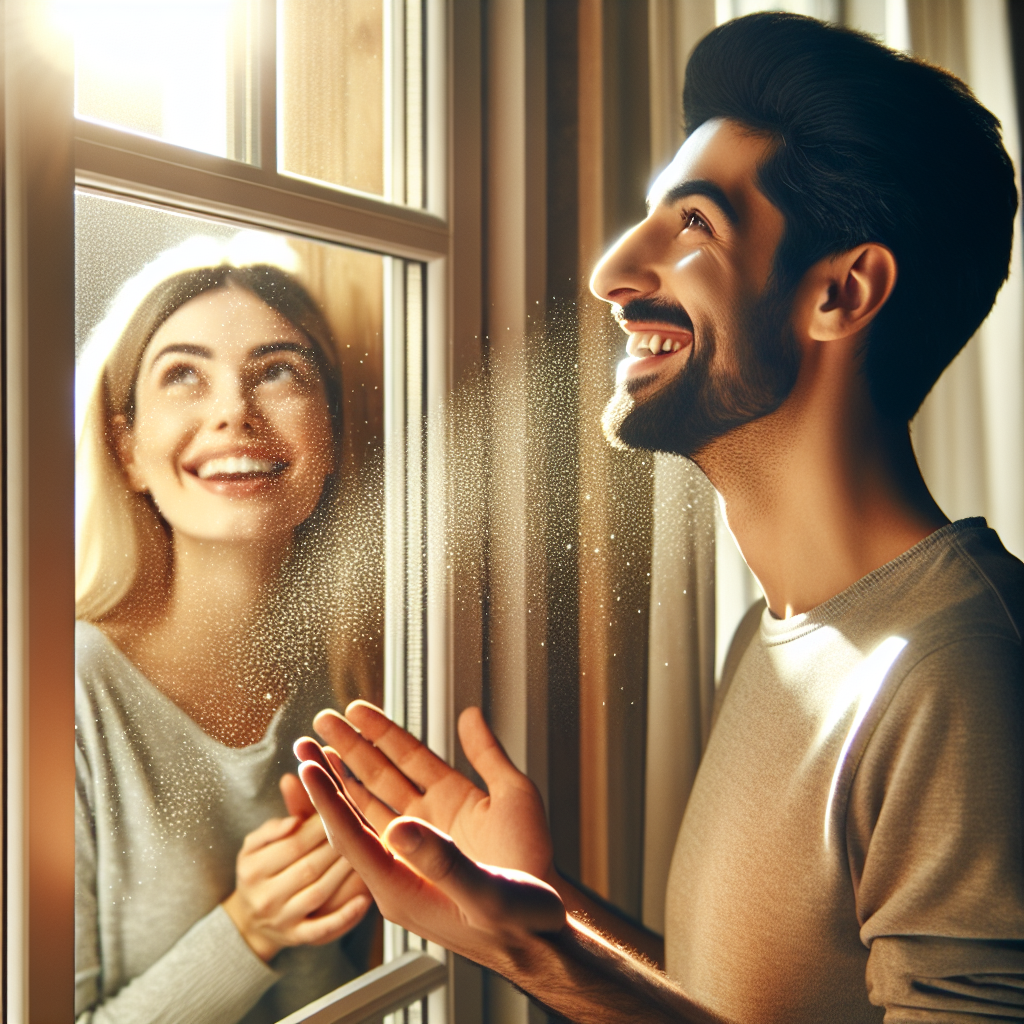 Satisfied customer with new windows